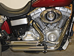 vance and hines exhaust for frankenstein trike conversion